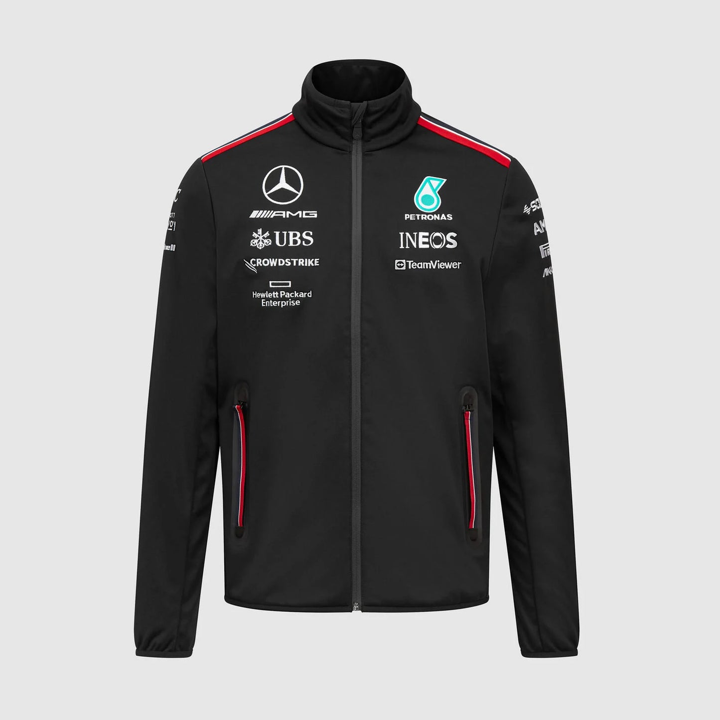 Chamarra Softshell Mercedes Oficial 2023