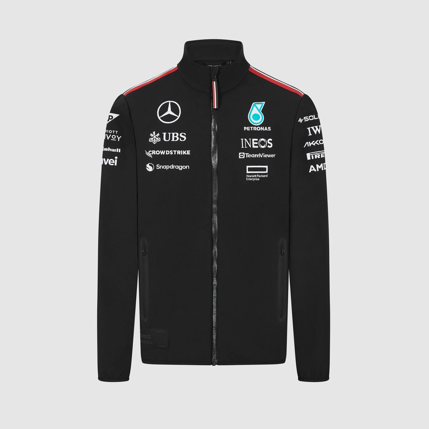Chamarra Softshell Oficial Mercedes 2024
