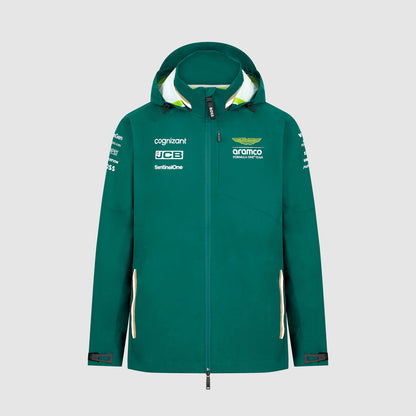 Chamarra Impermeable Oficial Aston Martin 2024