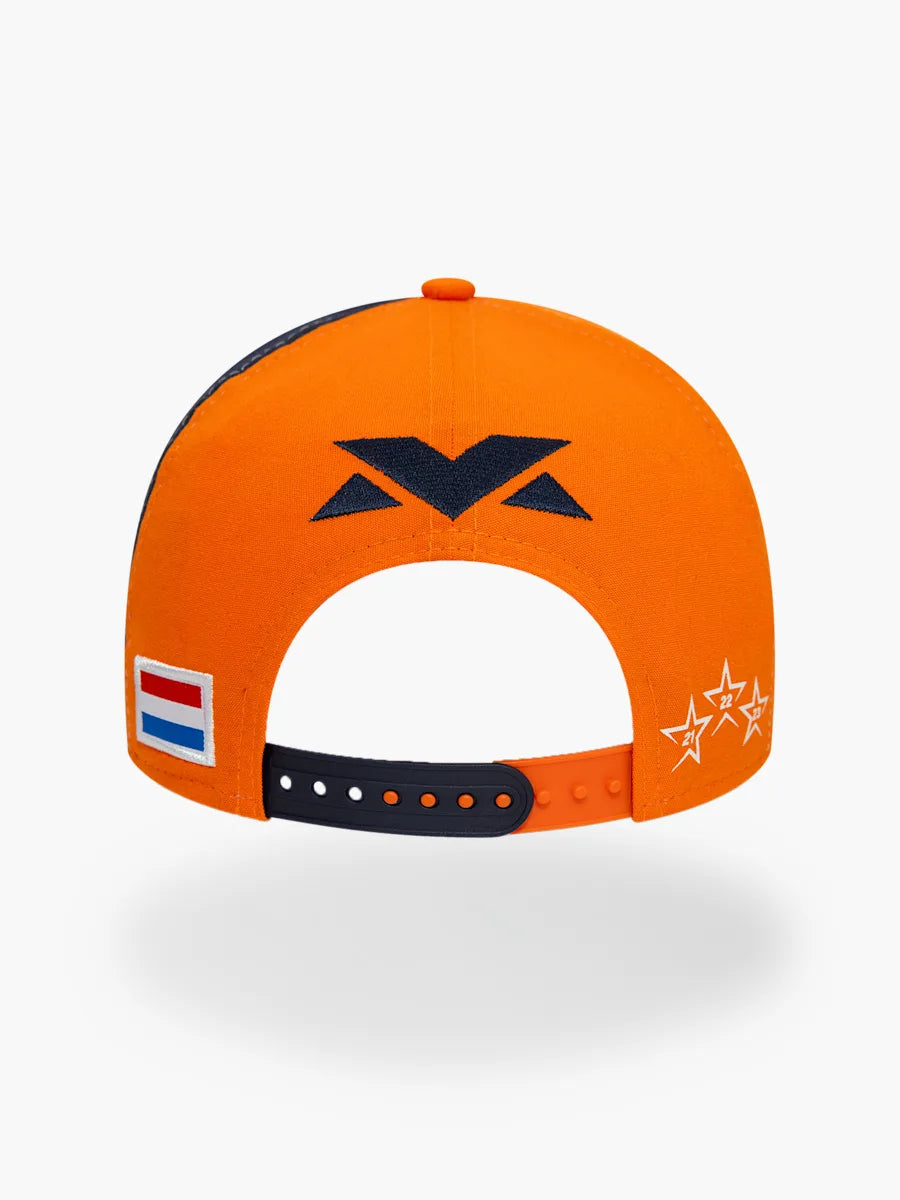 Gorra Oficial Max Verstappen Orange Lion 2024
